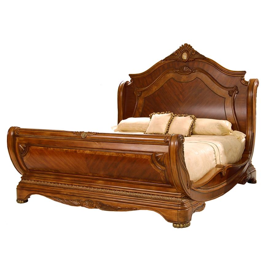 cortina king sleigh bed | el dorado furniture