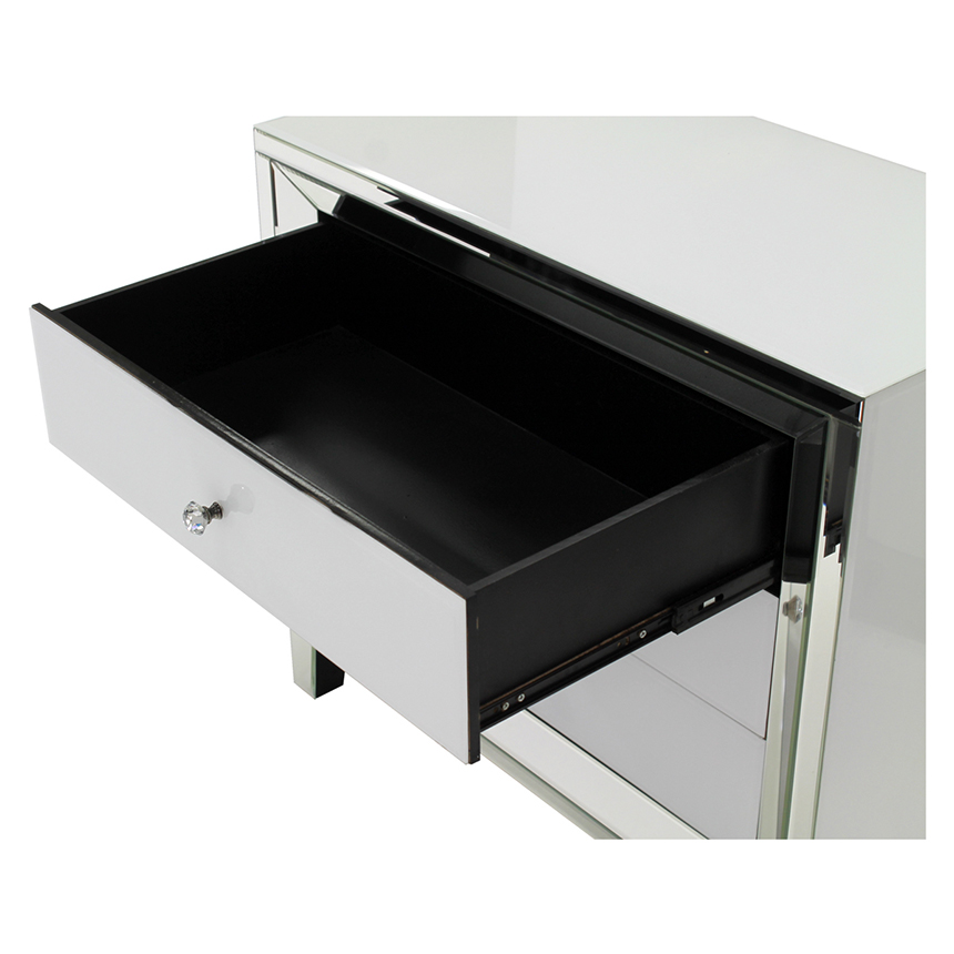 Amia White Mirrored El Dorado Furniture