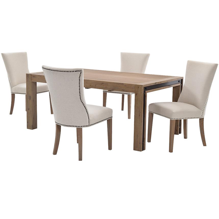Pinot/Riverdale 5-Piece Formal Dining Set | El Dorado Furniture