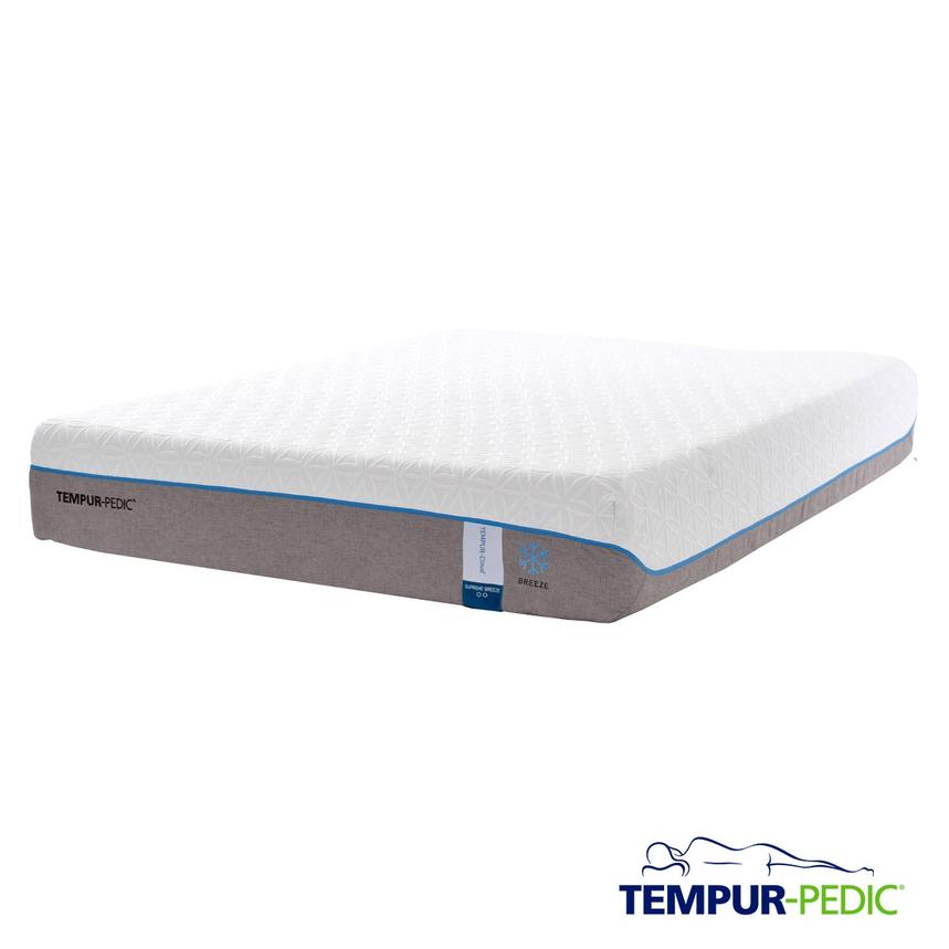 Cloud Supreme Breeze Queen Memory Foam Mattress By Tempur Pedic El Cloud Supreme Breeze Queen Memory Foam Mattress By Tempur Pedic Main Image 1 Of