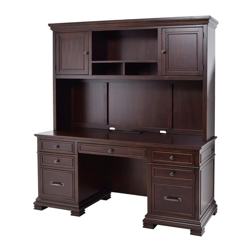 Weston Credenza w/Hutch El Dorado Furniture