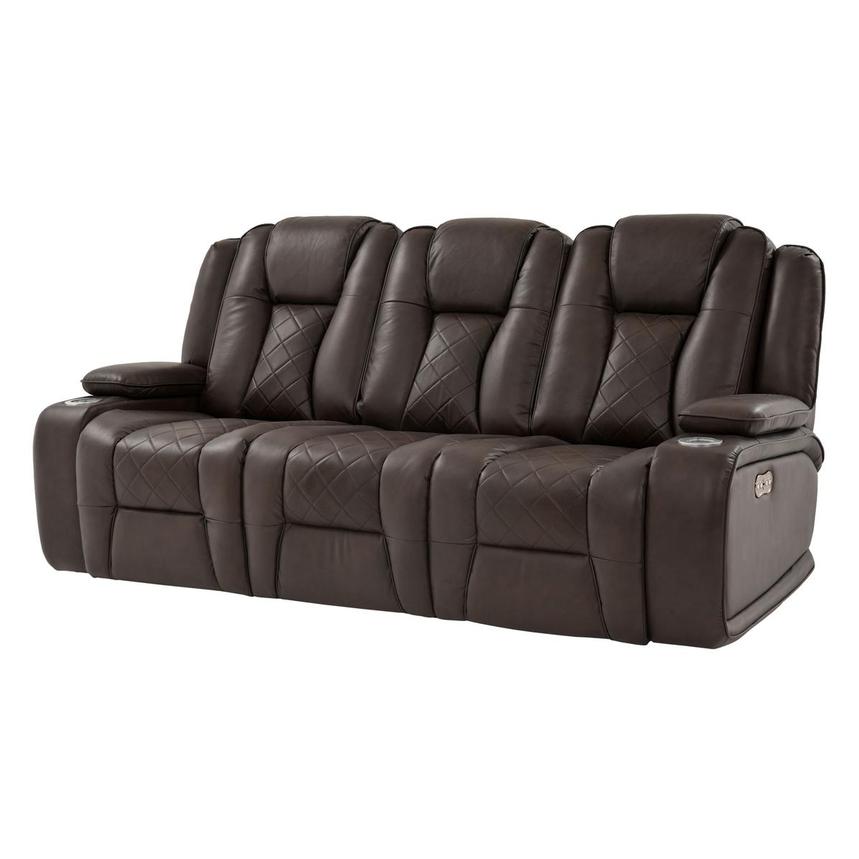 Chanel Brown Motion Sofa El Dorado Furniture Chanel Brown Motion Sofa Main Image 1 Of 16 Images