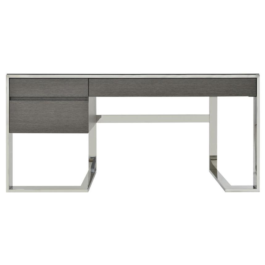 Calypso Matte Gray Desk El Dorado Furniture Calypso Matte Gray Desk Main Image 1 Of 8 Images