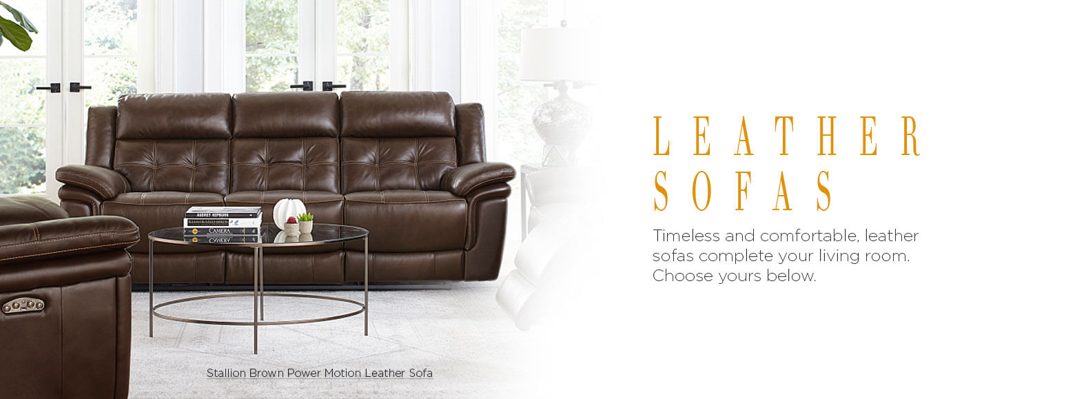 Leather Furniture Leather Sofas El Dorado Furniture