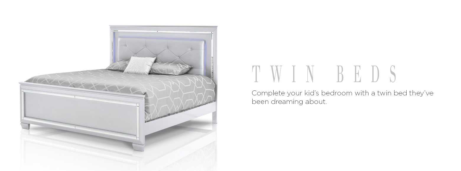Beds Bedrooms Twin El Dorado Furniture Twin Beds