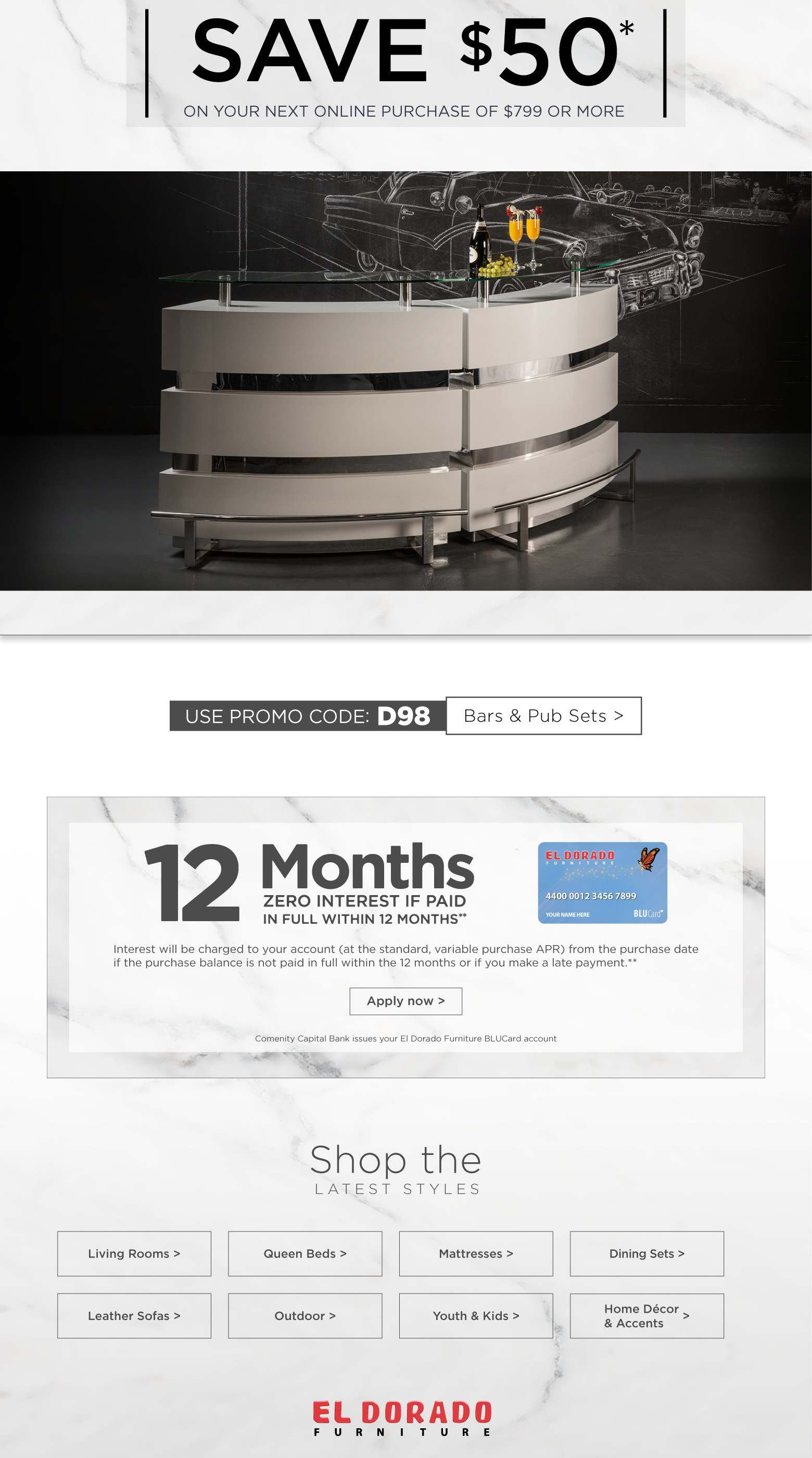 Promotions El Dorado Furniture