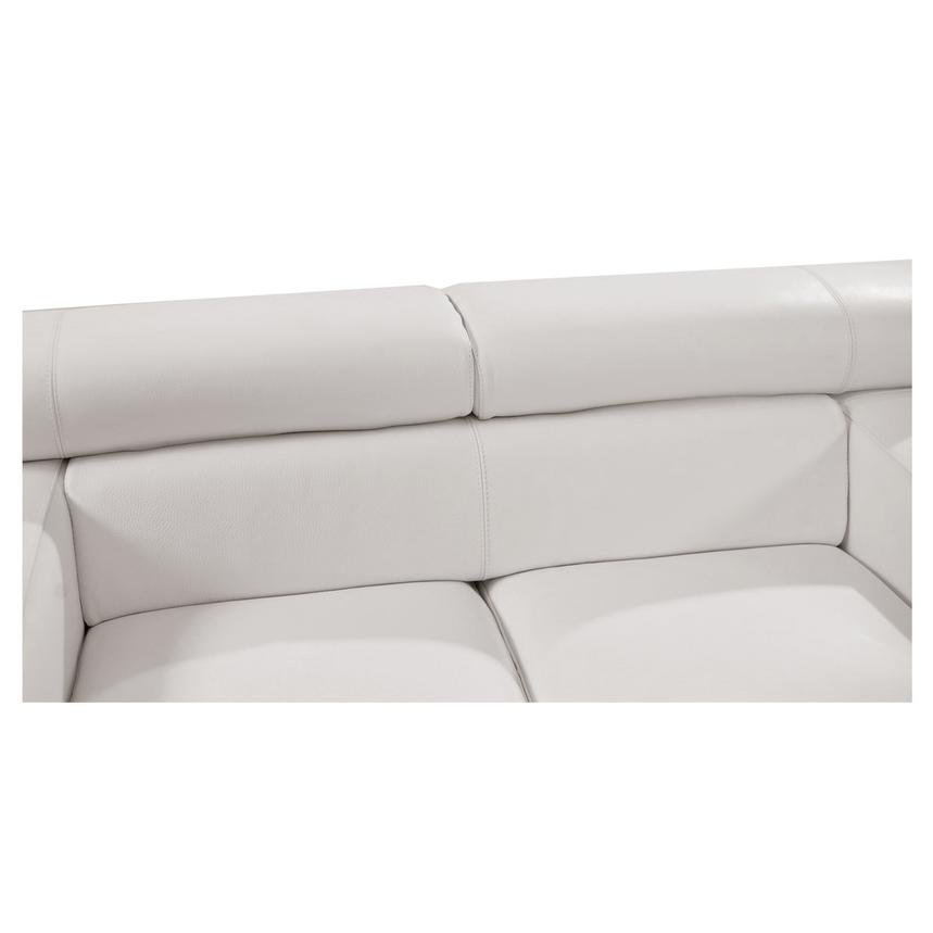Grace White Leather Sofa El Dorado, El Dorado Furniture Leather Sofas