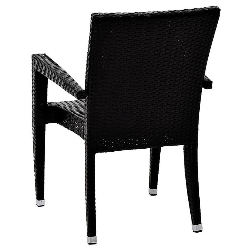 Neilina Black Arm Chair  alternate image, 2 of 4 images.