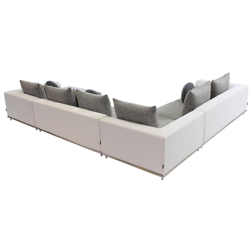 Hanna Sectional Sofa w/Right Chaise alternate image, 4 of 7 images.