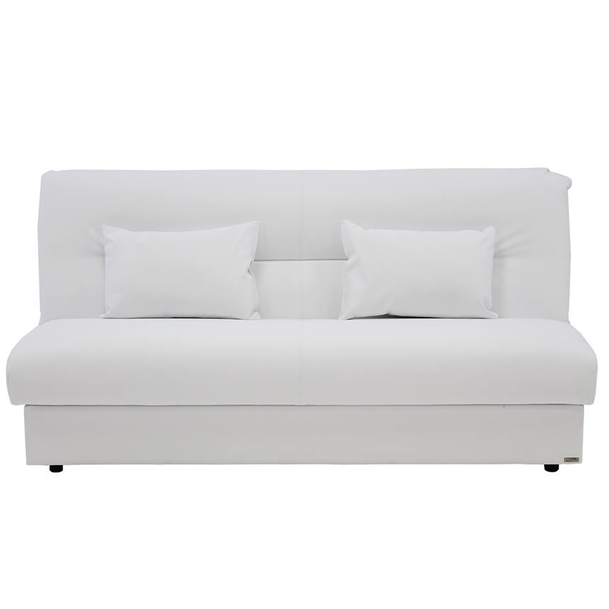 Regata White Futon w/Storage El Dorado Furniture