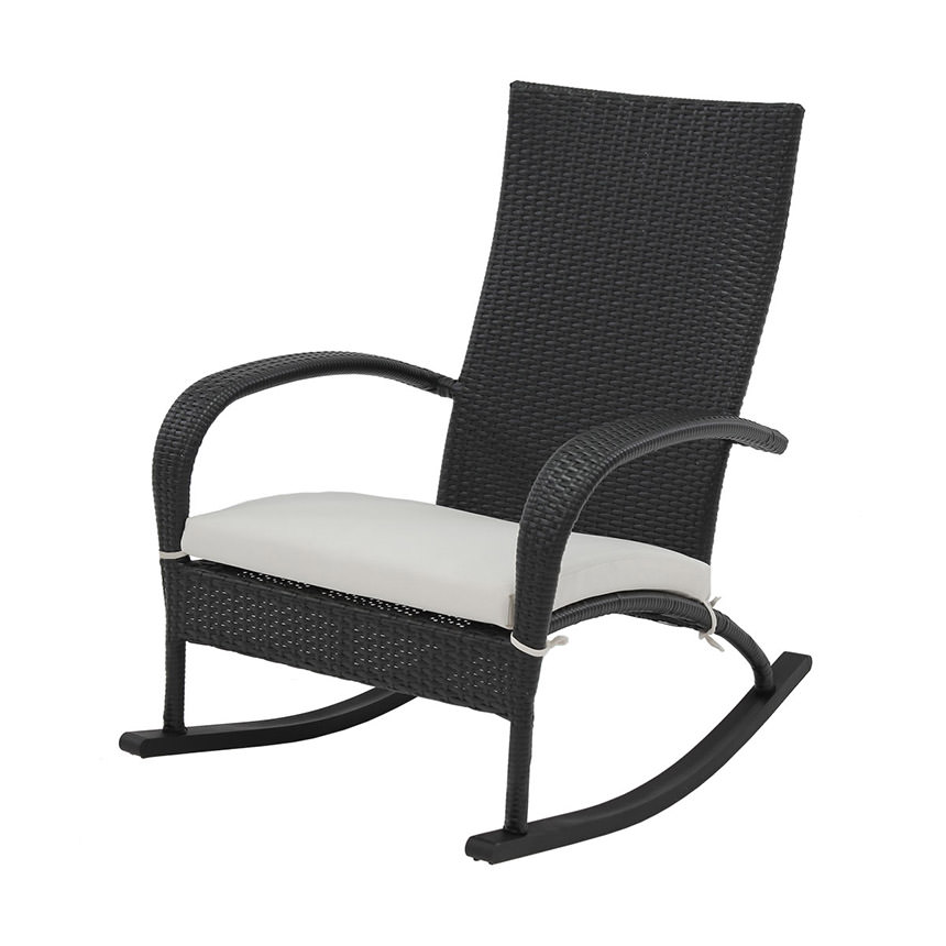 Neilina Black Rocking Chair  main image, 1 of 5 images.