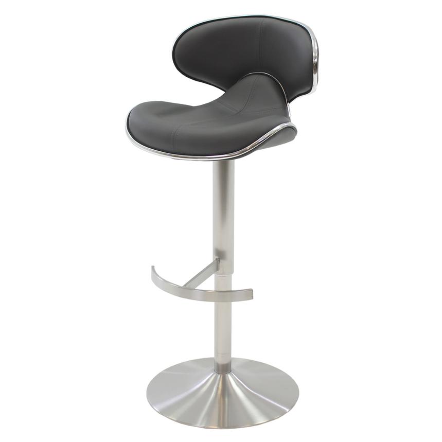 Ecco Gray Adjustable Stool  main image, 1 of 7 images.