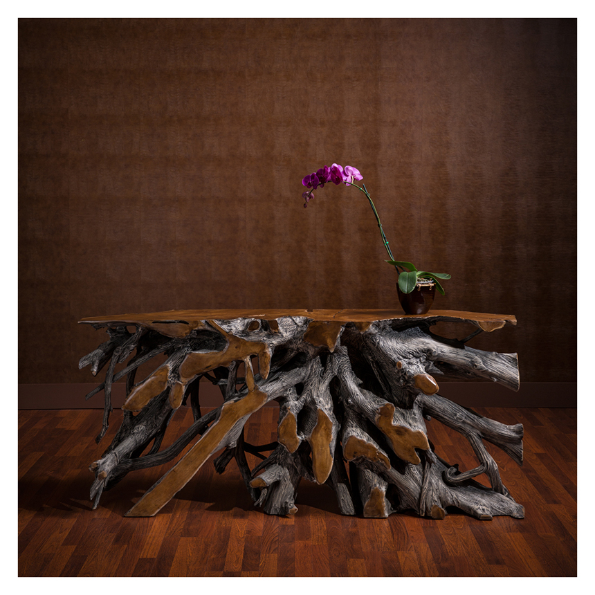 Montana Natural Console Table alternate image, 2 of 5 images.