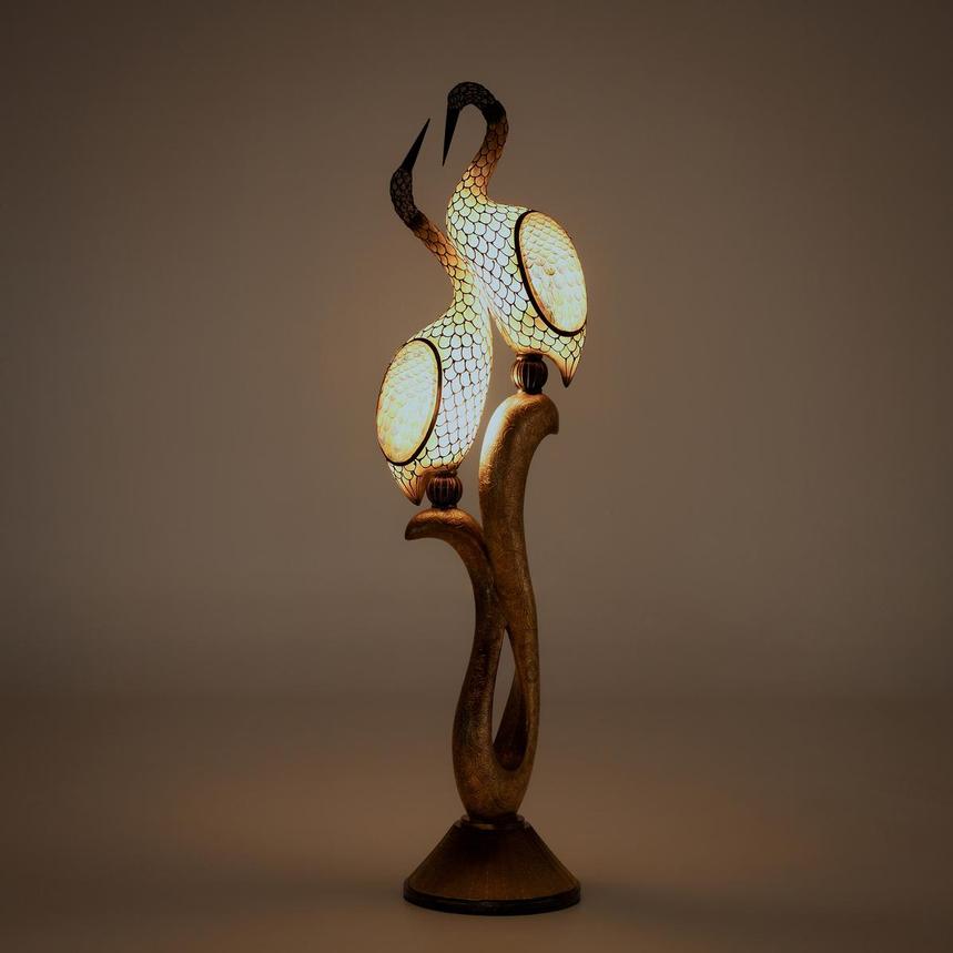 Swan Couple Floor Lamp  alternate image, 2 of 4 images.