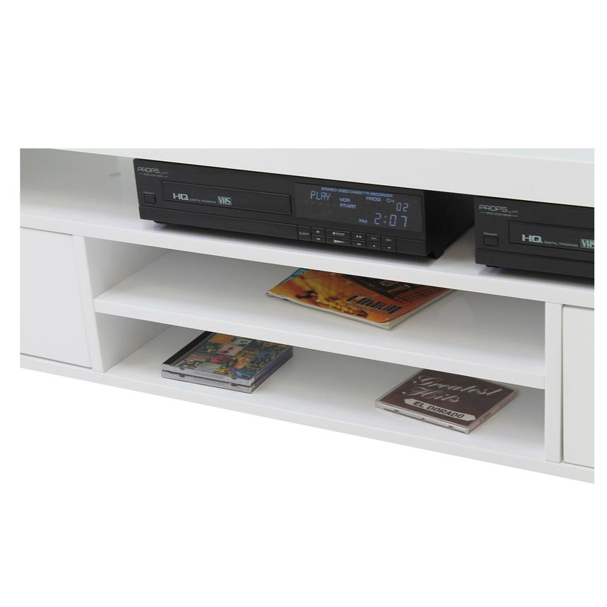 Totem White Tv Stand El Dorado Furniture