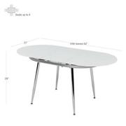 Clotus Extendable Dining Table  alternate image, 2 of 4 images.
