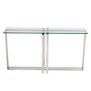 Riga Clear Console Table  alternate image, 2 of 5 images.