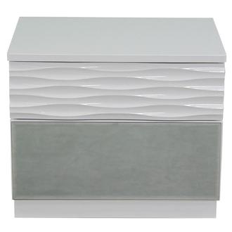 Manhattan White Nightstand