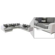 Hanna Sectional Sofa w/Left Chaise  alternate image, 9 of 9 images.