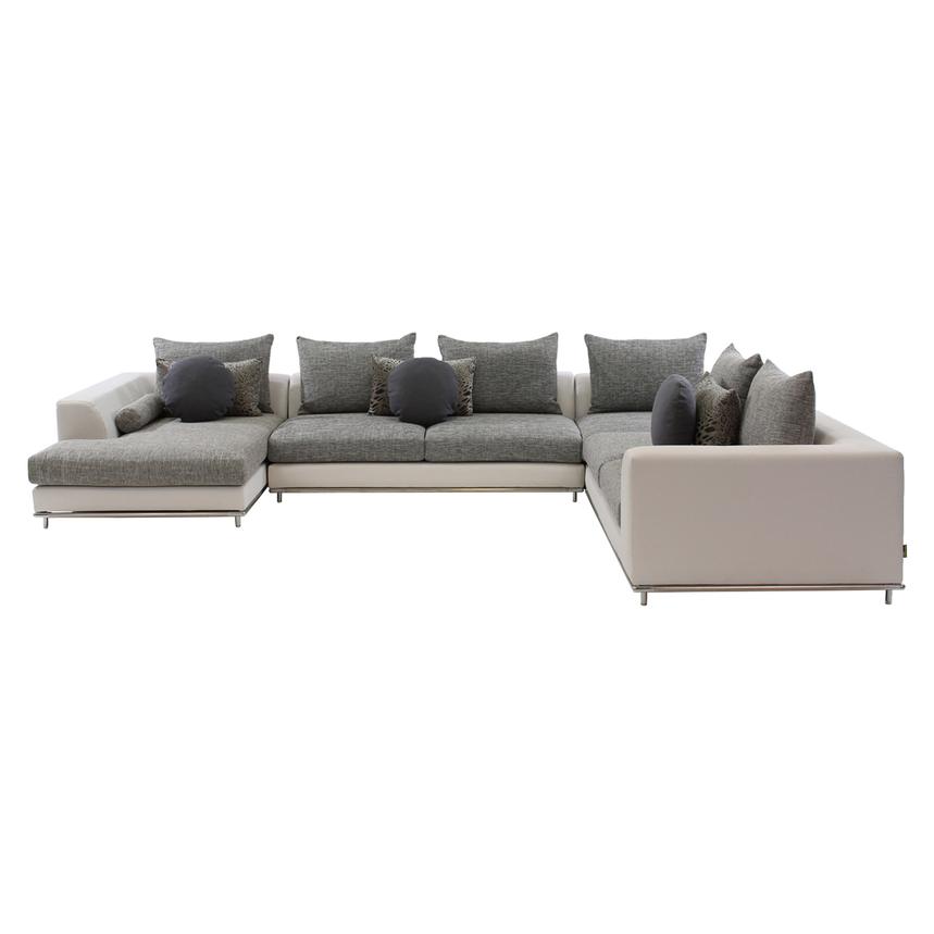Hanna Sectional Sofa w/Left Chaise El Dorado Furniture
