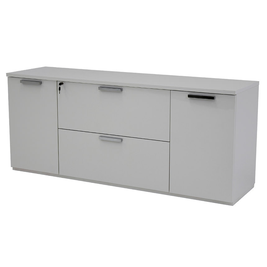 Sedona White Credenza main image, 1 of 8 images.