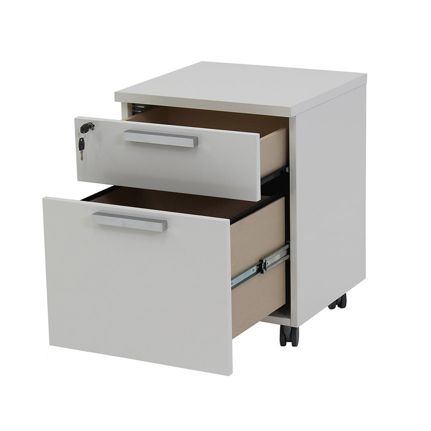 Sedona White File Cabinet alternate image, 4 of 6 images.