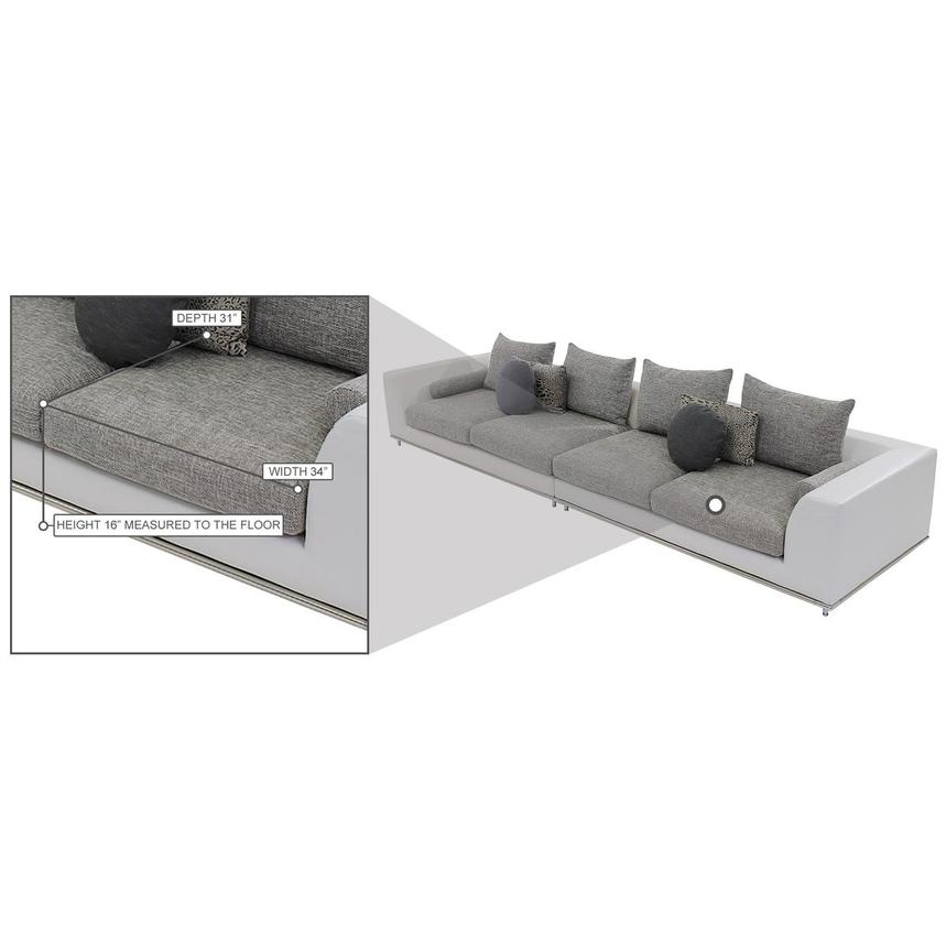 Hanna Oversized Sofa  alternate image, 7 of 7 images.