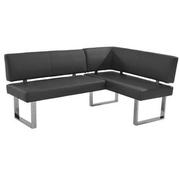 Linden Gray Right Corner Nook Bench  main image, 1 of 5 images.