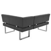 Linden Gray Right Corner Nook Bench  alternate image, 2 of 5 images.