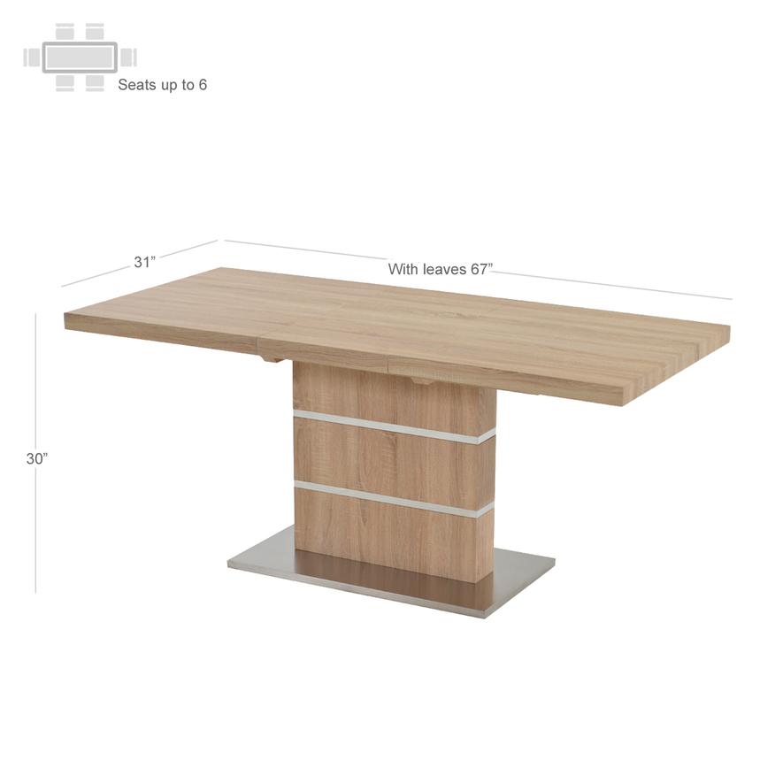 Lorange Extendable Dining Table alternate image, 2 of 4 images.