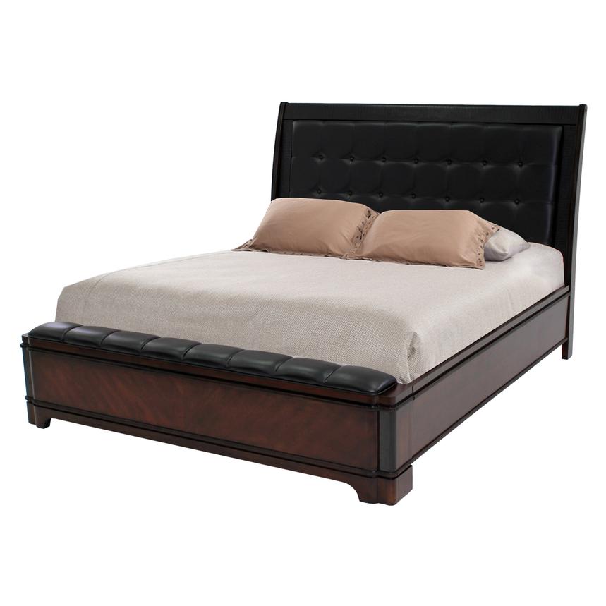 Donata Queen Platform Bed  main image, 1 of 8 images.