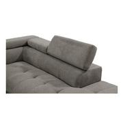 Tahoe Gray Corner Sofa w/Right Chaise  alternate image, 4 of 7 images.