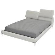 Ella White Queen Platform Bed  alternate image, 3 of 8 images.