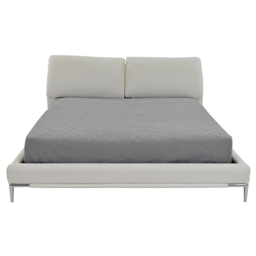Ella White Queen Platform Bed alternate image, 4 of 8 images.