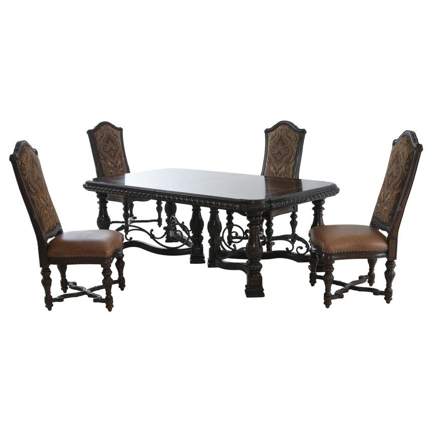 Opulent 5-Piece Dining Set  main image, 1 of 17 images.