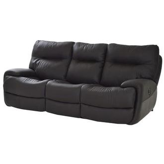 Leather Furniture Sofas El Dorado Evian Gray Motion Leather Sofa