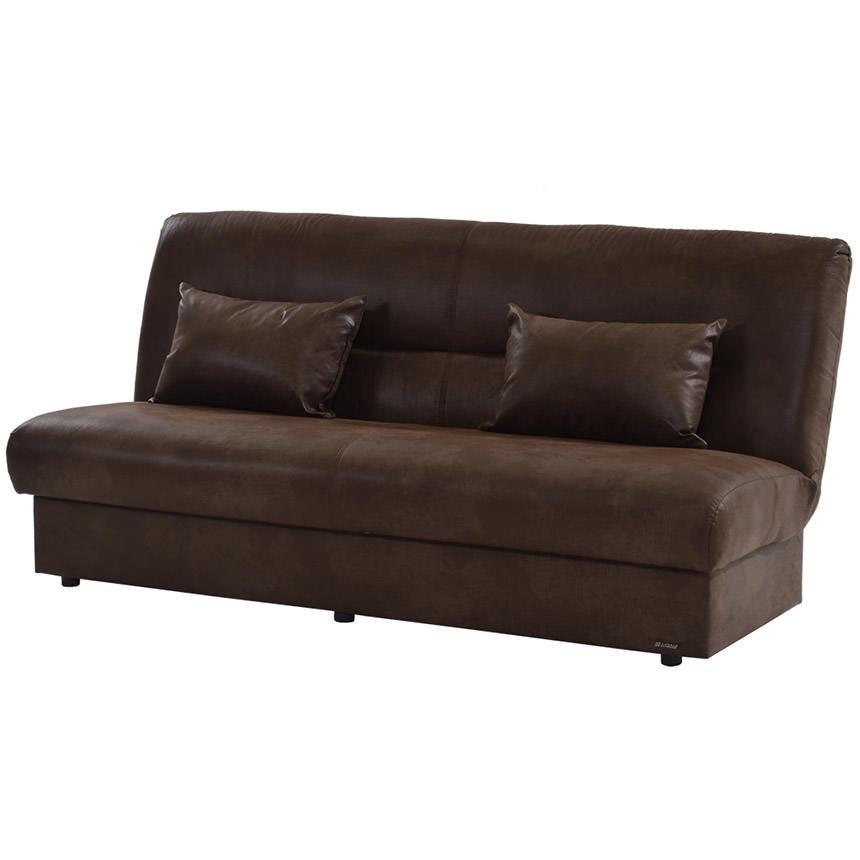 Regata Brown Futon w/Storage El Dorado Furniture