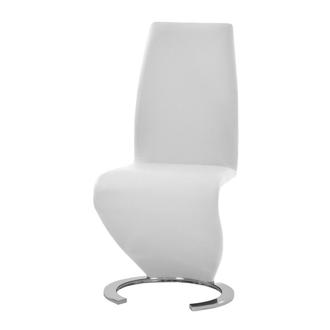 Stop 38 White Side Chair