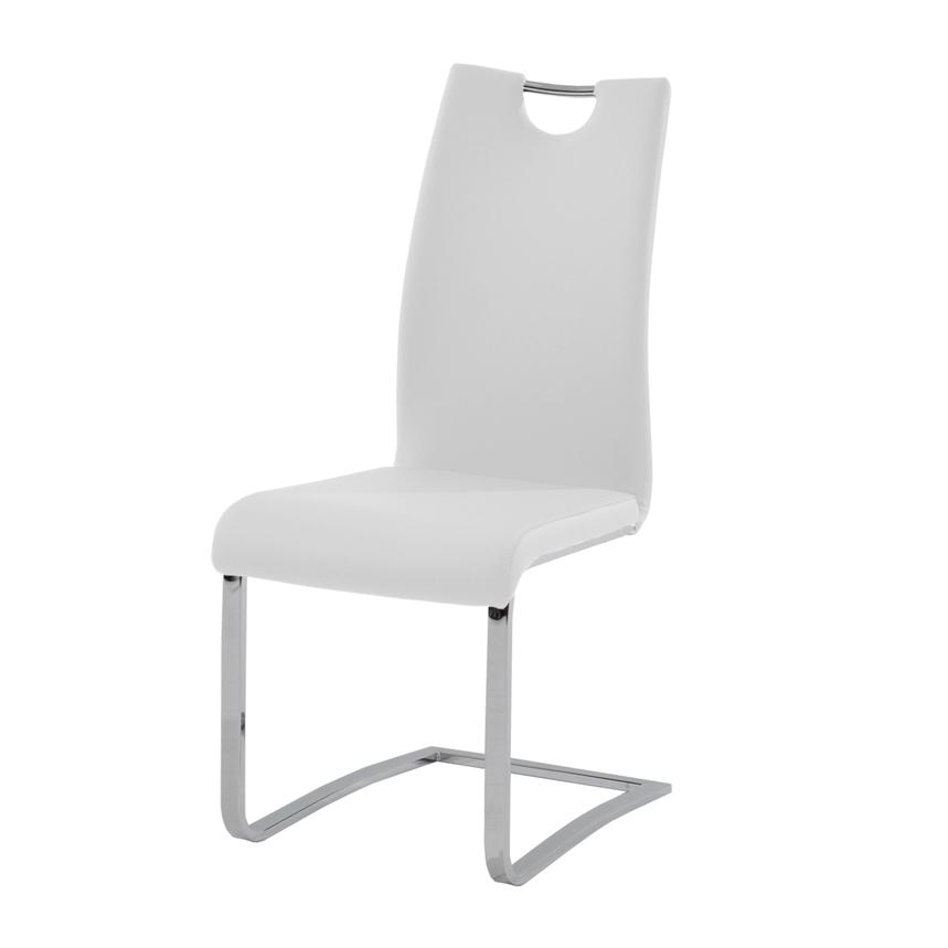 Josseline White Side Chair  main image, 1 of 4 images.