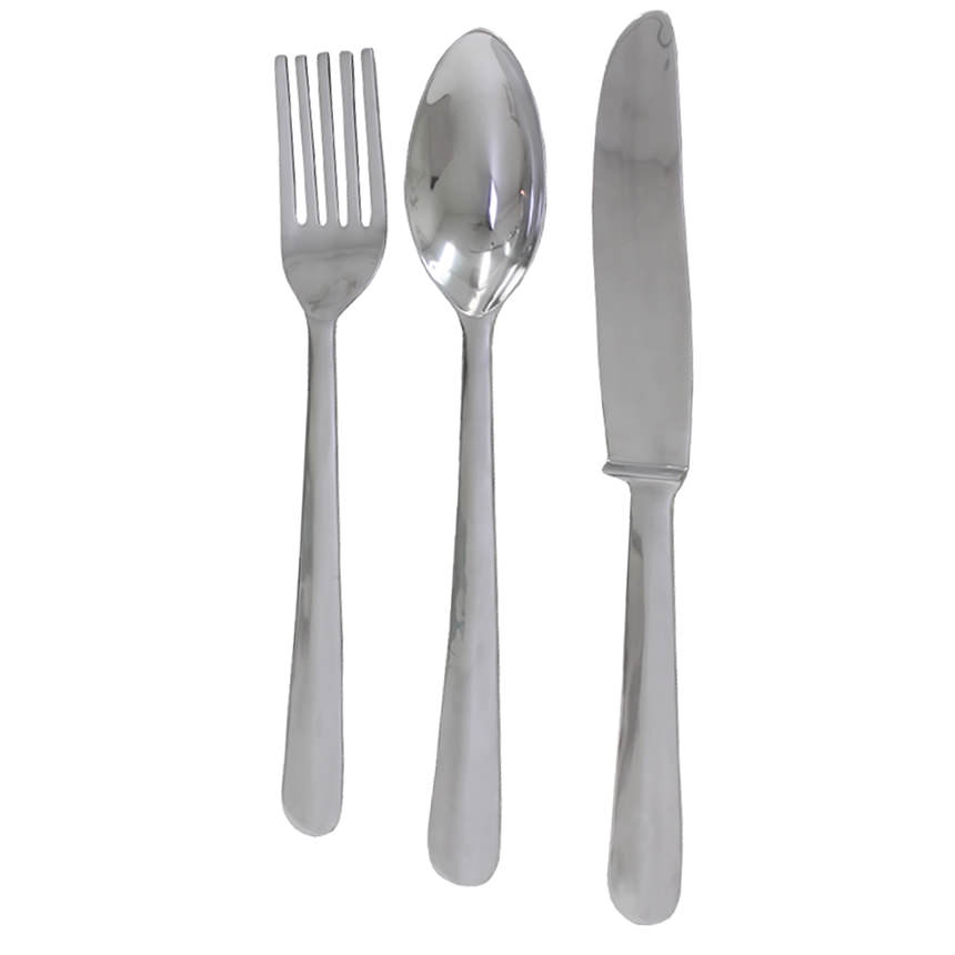 Silverware Set of 3 Wall Decor  main image, 1 of 5 images.