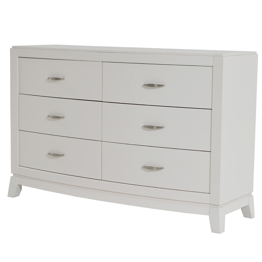 Avalon White Dresser El Dorado Furniture