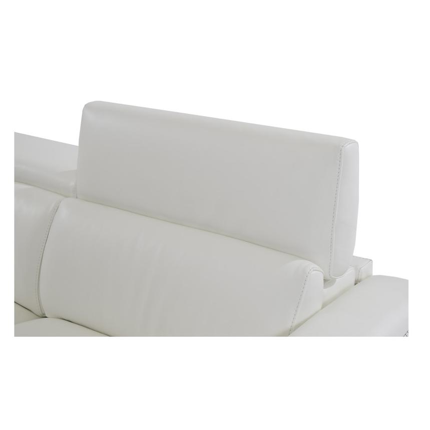 Bay Harbor White Leather Sleeper alternate image, 5 of 10 images.