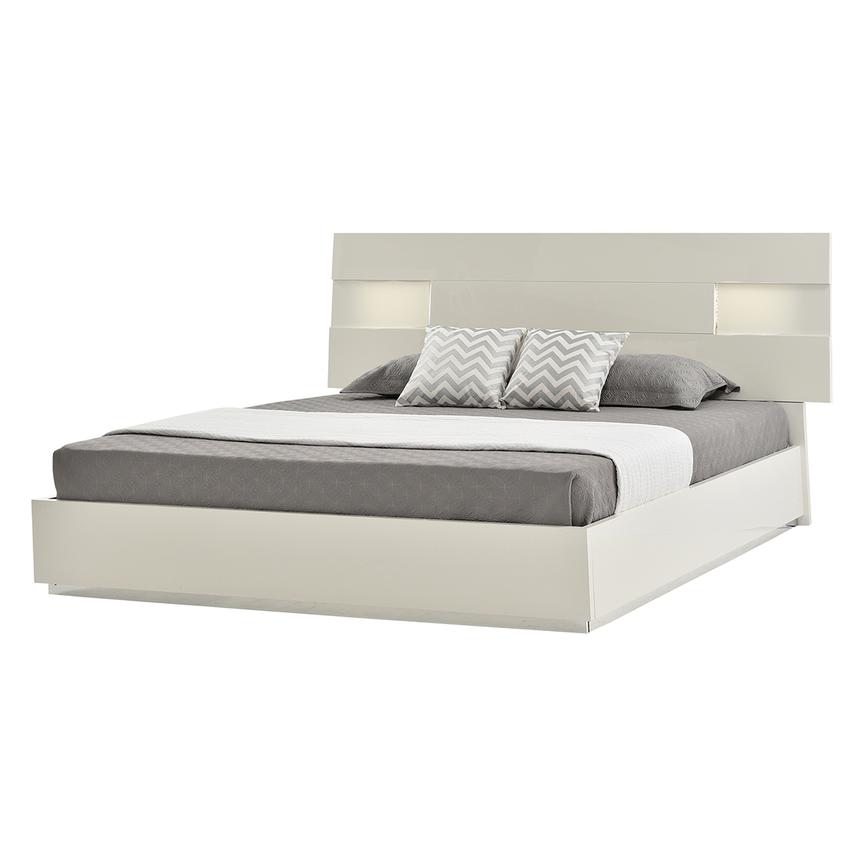 Ava Queen Platform Bed Made In Italy El Dorado Furniture