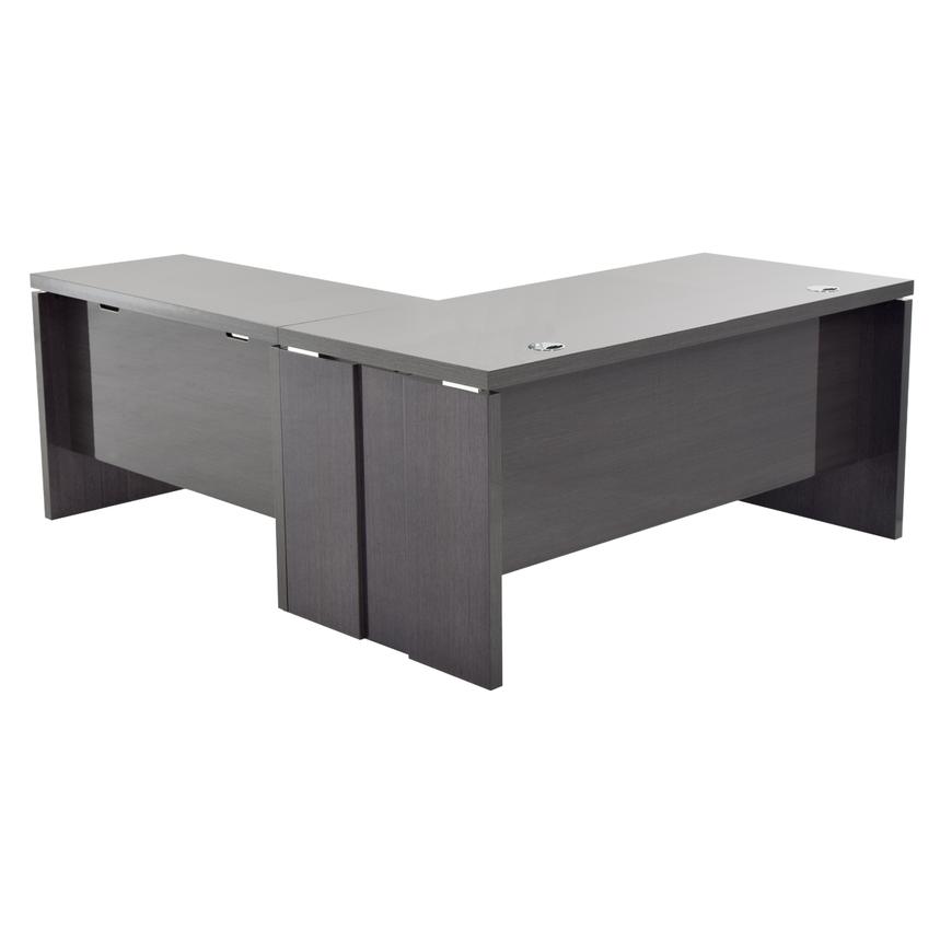 Valery L-Shaped Desk  main image, 1 of 6 images.