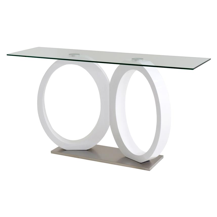 Stop 36 White Console Table  main image, 1 of 4 images.