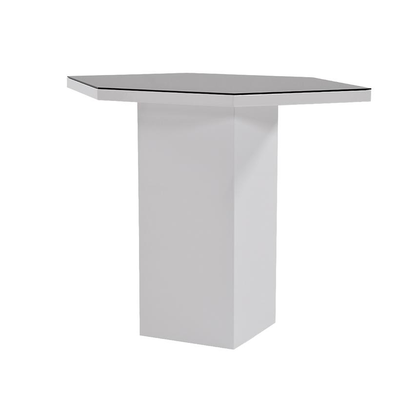 Nostran Square Counter Table w/Casters  main image, 1 of 4 images.