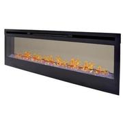 Concord Wall-Hanging Electric Fireplace w/Remote Control  main image, 1 of 10 images.