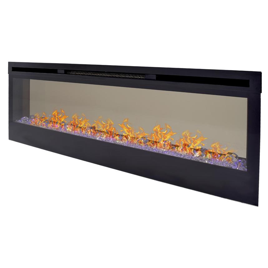 Concord Wall-Hanging Electric Fireplace w/Remote Control  main image, 1 of 10 images.