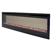 Concord Wall-Hanging Electric Fireplace w/Remote Control  alternate image, 4 of 10 images.