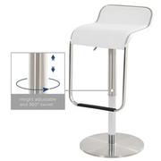 Binx White Adjustable Stool  alternate image, 6 of 7 images.